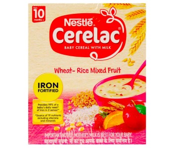 NESTLE CERELAC WHEAT RICE MIXED FRUIT 10 MONTHS +